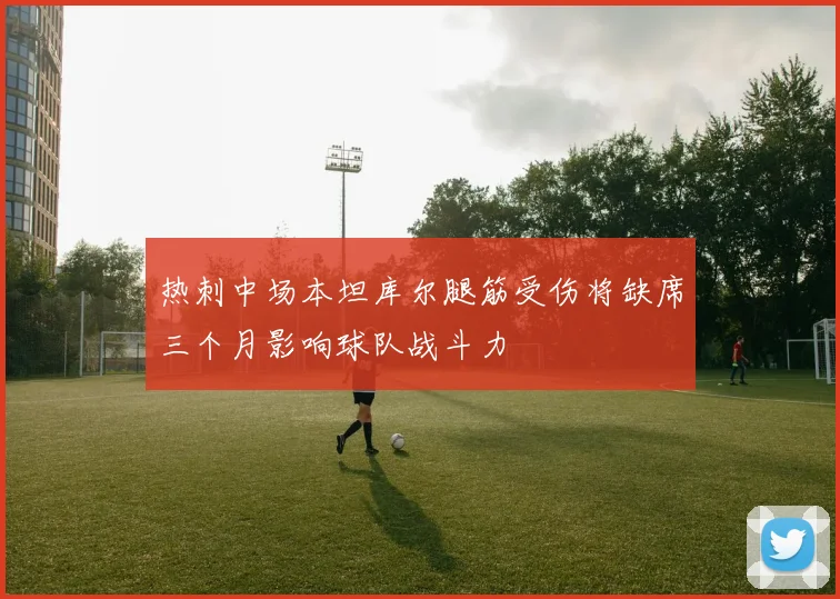 热刺中场本坦库尔腿筋受伤将缺席三个月影响球队战斗力